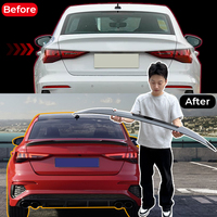 Aileron arrière en fibre de carbone pour Audi A3 A4 A5 A6 TT Sedan