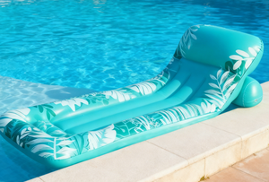 Flotador Inflable Premium para Piscina con Respaldo Ajustable y Portavasos para Playa y Piscina - Product Image 2