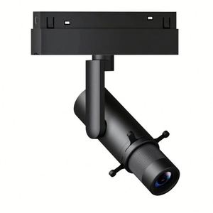 Spots sur rail en aluminium avec logo personnalisé, orientables et modulables, 10W 20W 30W COB LED pour projecteurs de mise en valeur - Product Image 2