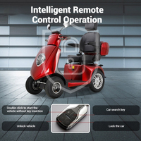 Freno electromagnético para vehículos eléctricos de cuatro ruedas de ocio para personas mayores, un fabricante de coches familiares para el comercio exterior.