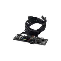 USB de la computadora del Panel frontal Cable de extensión 1 a 2 puertos USB 2,0 USB 3,0 placa base extensor de Cable PCB placa de circuito