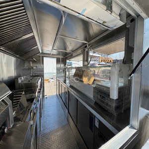 Nouvelle remorque alimentaire personnalisée en fibre de verre, cuisine mobile, camion de restauration, équipement de cuisine complet <span class=keywords><strong>pour</strong></span> la vente de snacks, la vente ambulante et la restauration - Product Image 4