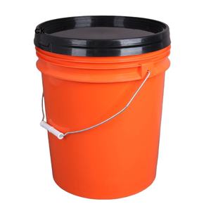 Seau rond en plastique 18L Innopack fabriqué en Chine avec couvercle imprimé sur mesure épaisseur de paroi de 1.8mm - Product Image 1