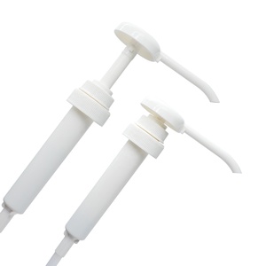 Aangepaste Kleur Logo 38 400 Wit Plastic Geribbelde Gallon Pomp Voor Fles - Product Image 3