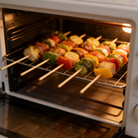 Brochettes de barbecue robustes, brochettes en bambou pour gâteaux et maïs frit de restaurant, bâtonnets de bambou en gros