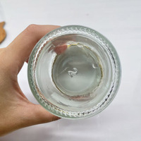 Stoples Kaca Berkualitas Tinggi 250ml, Tebal, Anti Bocor, Tutup Rapat, untuk Kacang, Permen, Cokelat, Jus, Madu, dan Minuman