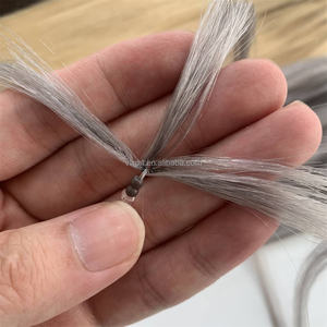 V-образная легкая брендовая 2023, бестселлер, патент, продукт для наращивания волос из перьев H6, 100% человеческие волосы, плетеные вручную, наращивание перьев, IF2 - Product Image 2