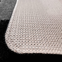CF BHC44 ensemble de tapis de bain personnalisé 2 pièces super absorbant tapis de contour de salle de bain ensembles de tapis de toilette tapis de douche de bain antidérapant