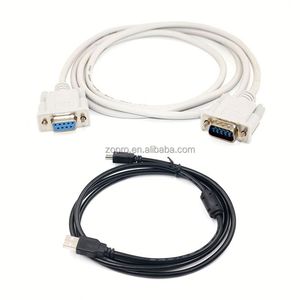แผงหน้าจอสัมผัส HMI ขนาด 7 นิ้ว และแผงควบคุมอุตสาหกรรม PLC ซีรีส์ FX3U พร้อมสายเคเบิลสื่อสารสำหรับดาวน์โหลด หน้าจอควบคุมอุตสาหกรรม - Product Image 5