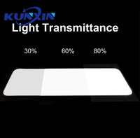 Rouleaux de film de diffuseur de PC optique en plastique adhésif blanc de haute qualité