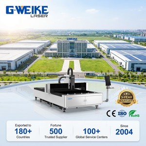 Fournisseur professionnel <span class=keywords><strong>G</strong></span>.weike, machine de découpe laser à fibre en acier inoxydable à 4 axes, refroidissement par eau, haute précision, prise en charge par l'IA - Product Image 2