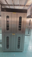 Déshydrateur Industriel de Fruits et Légumes en Acier Inoxydable 96 Plateaux, Machine Commerciale de Séchage de Fruits et Viandes