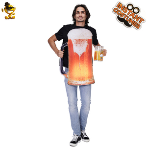 Divertido Disfraz <span class=keywords><strong>de</strong></span> Cerveza Unisex para Cosplay, Fiesta <span class=keywords><strong>de</strong></span> Disfraces <span class=keywords><strong>de</strong></span> Halloween, Disfraz <span class=keywords><strong>de</strong></span> Cerveza para <span class=keywords><strong>Parejas</strong></span> Adultas - Product Image 6