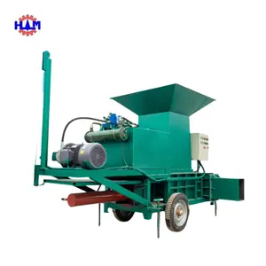 Machine d'emballage d'ensilage Presse à ensilage hydraulique automatique d'herbe