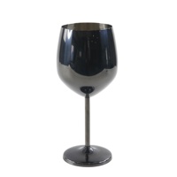 Verres à vin classiques multicolores de style européen en gros, gobelets en verre personnalisables avec logo pour la verrerie, coupes à vin en métal