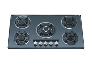 Keon fabbrica elettrodomestico cucina <span class=keywords><strong>incasso</strong></span> vetro temperato nero 5 fuochi grande potenza stufa <span class=keywords><strong>a</strong></span> <span class=keywords><strong>Gas</strong></span> - Product Image 3