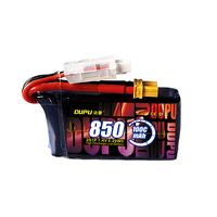 Batterie Li-ion 22,2 V pour drone FPV 2S/3S/4S/6S, décharge à haut débit 100C, compatible quadricoptère RC 850/1100/1300/1550 mAh