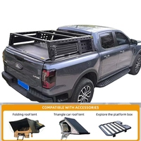 Ausziehbare Stahl-Ladegestelle und Querträger für Pick-up-Ladeflächen, passend für Tundra F150 Tacoma Mitsubishi Triton, auch als Aluminium-Ladeflächengestell verfügbar