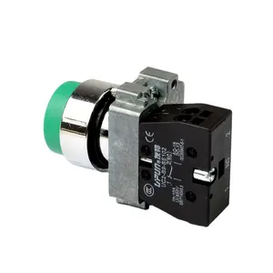 Projecting button of UC2-B9 series metal push-in button 22mm