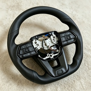 Volante de Cuero para Toyota Hilux Supra Mk5 Gr Corolla Gr86 Camry Land Cruiser Fortuner <span class=keywords><strong>Gt86</strong></span> Lc300 Fj Cruiser Lc200 - Product Image 6