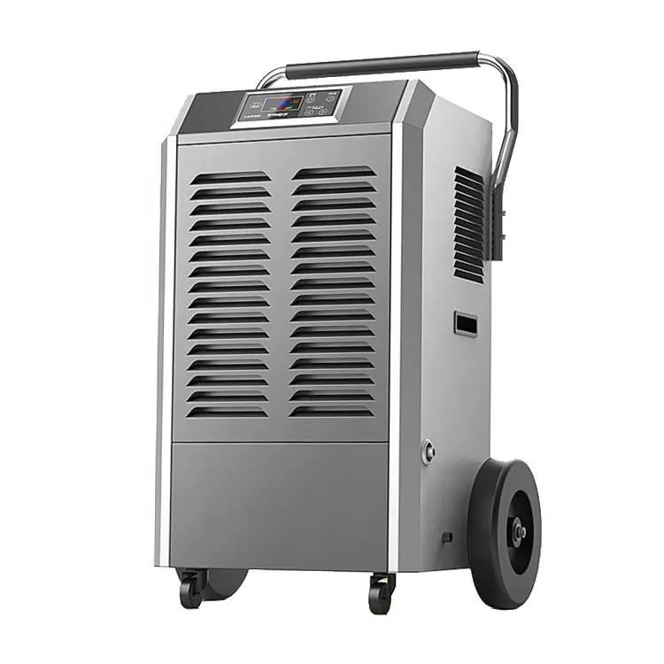 Conloon 90L/डी हाथ धक्का गेराज होटल पोर्टेबल वाणिज्यिक, औद्योगिक हवा Dehumidifier