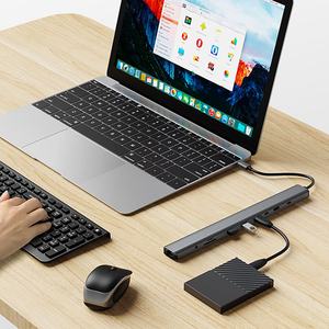 Chất lượng cao xách tay đa chức năng 10 cổng USB <span class=keywords><strong>HUB</strong></span> Loại C <span class=keywords><strong>Docking</strong></span> Station và 10 trong 1 <span class=keywords><strong>HUB</strong></span> Loại C cho máy tính xách tay - Product Image 6