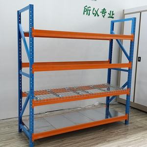 بسهولة تجميع 4 طبقات رفوف طويلة تمتد رفوف تخزين المرآب الثابتة - Product Image 4