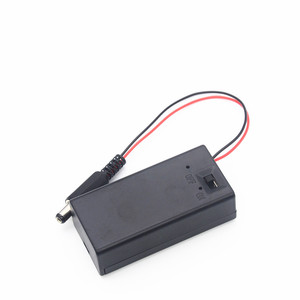 Boîtier de batterie SBH-9V 9V avec connecteur DC et interrupteur pour batterie 6F22 - Product Image 5