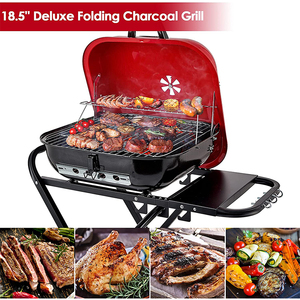 Barbecue portable mini pliable en acier inoxydable au charbon de bois pour restaurants coréens, usage commercial et camping - Product Image 3