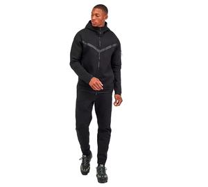 Vêtements de sport de fitness légers et personnalisés pour hommes Jogging d'hiver <span class=keywords><strong>en</strong></span> laine avec doublure <span class=keywords><strong>en</strong></span> Sherpa avec sweat à capuche et <span class=keywords><strong>pantalon</strong></span> - Product Image 1