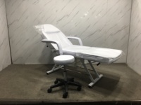Salon Massage Visage lit Comédie couché table de traitement Salon Soins des cheveux lit pliant