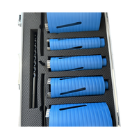 65x185mm soudé au laser Turbo Dry Core Bits Segment Diamond Core Foret pour béton brique mur béton maçonnerie