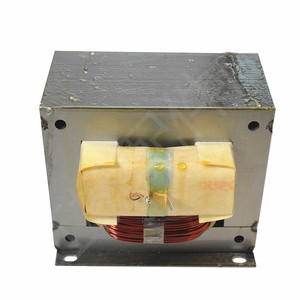 Transformateur de puissance tout en cuivre 1500W 220V monophasé à double enroulement de type carré pour équipement micro-ondes industriel - Product Image 1