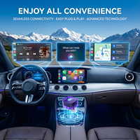 Solution Premium CarPlay Sans Fil et Android Auto pour Usine, Boîtier Personnalisable Retail Car Play Android pour Apple, Portable et Universel