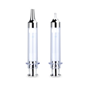 Damlalık şırınga ile özü sıvı göz kremi için 10ml şeffaf şırınga şişesi - Product Image 1