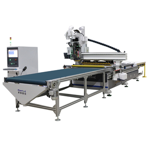 Yükleme ve indirme yuvalama <span class=keywords><strong>CNC</strong></span> Router HT-1325 Yako 1.5KW Servo Motor LNC sistemi 9KW ATC mili - Product Image 2