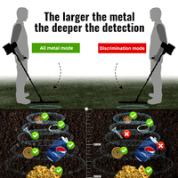 Détecteur de métaux souterrains Goldseekers GDX8000 bleu 6,83 kg 87x34x15 cm Garantie 3 ans Chasse au trésor Fabriqué en Chine