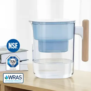 Sistema de jarra de filtro de agua alcalina para el hogar, purificador de agua con filtro alternativa