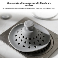 Bouchon de drain de sol en silicone, désodorisant universel pour salle de bain, couvercle d'aromathérapie, anti-insectes, anti-odeur, installation sans outil