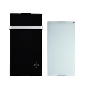 Sèche-serviettes électrique intelligent Wi-Fi avec ventilateur chauffant, panneau en <span class=keywords><strong>aluminium</strong></span> et verre, <span class=keywords><strong>radiateur</strong></span> de salle de bain, minuterie 7 jours, 5-40 ℃   Usine OEM/ODM - Product Image 5