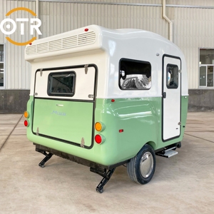 Roulotte da Campeggio di Lusso, Camper 4x4, Mini Caravan in Vetroresina, Mini Roulotte in Acciaio Inossidabile - Product Image 3