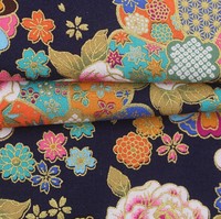 Tissu en pur coton, étoffe 100% coton de haute qualité, Grain clair pour pantalon Kimono Cheongsam et canapés