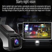 Junsun — caméra de tableau de bord Avto, Full HD, 1080P, Vision nocturne, 170 degrés, grand Angle, WiFi, ADAS, caméra de tableau de bord, capteur G, enregistreur vidéo Android, USB