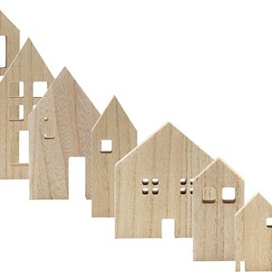 Décoration de maison en MDF en bois à peindre soi-même pour Noël, cadeau de décoration intérieure - Product Image 5