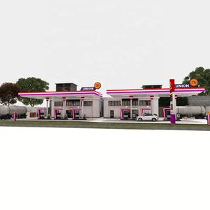 Gas stazione baldacchino design della pompa <span class=keywords><strong>di</strong></span> benzina costruzione aziende - Product Image 2