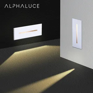 Alpha Lighting Luz De Paso Ip20 1W Indoor Walking Wall illuminazione per scale piede Led faretto da incasso