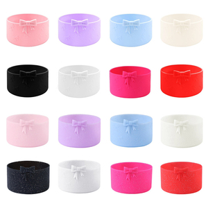 Anti-Slip BPA Free Eco-Friendly Tumbler Shining Cup Sleeve Cover <b>Glitter</b> Bling Water Bottle Protective Silicone Boot Snowboy - Product Image 5