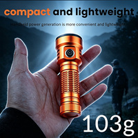 Lampe de poche LED haute puissance, boîtier en alliage d'aluminium, torche tactique Portable, Rechargeable par USB, pour la chasse en plein air et le camping