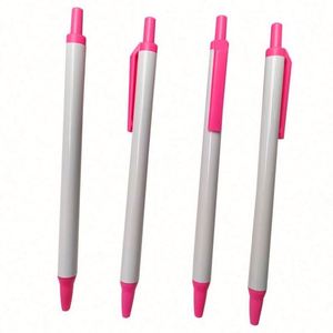 ปากกาลูกลื่นแบบกดเก็บได้ คลิปคลิกส์ ขนาดกลาง 1.0 มม. หมึกสีดำ/น้ำเงิน/แดง อุปกรณ์สำนักงาน/สมุดบันทึก ของขวัญแบบกำหนดเอง - Product Image 2