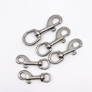 ตะขอเกี่ยวสแตนเลสสำหรับปีนเขากลางแจ้ง316ขนาด90มม. หมุนได้ปลอดภัย - Product Image 3